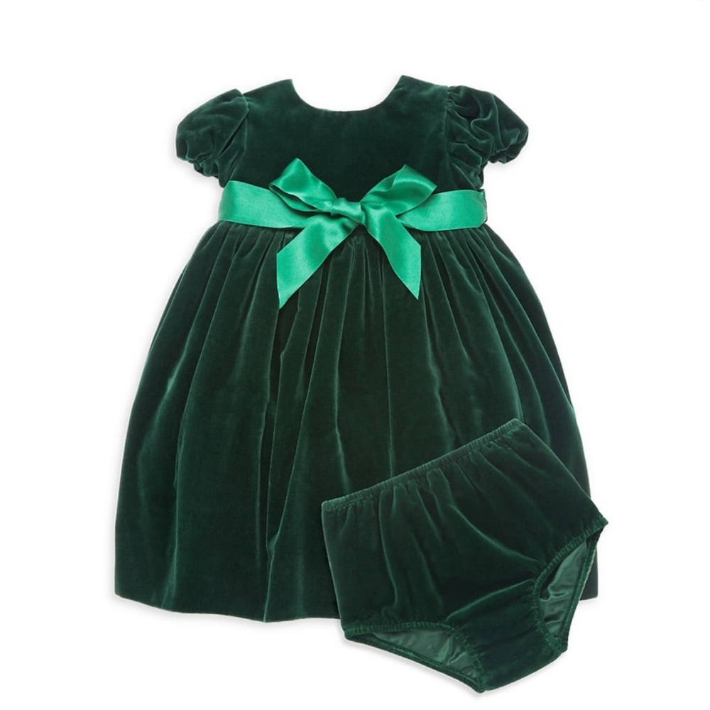 Ralph Lauren Baby Girl Dress 🌲